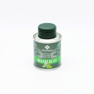 Olio aromatizzato al basilico 100ml