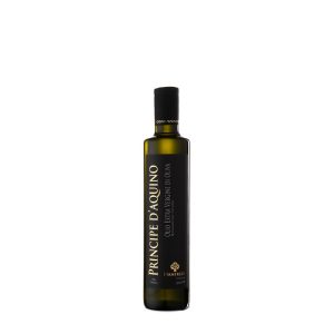 Olio extravergine d’oliva Principe D’Aquino in bottiglia da 25cl